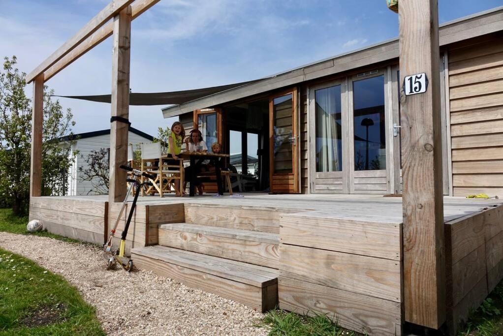 Strandvakantiehuisje! Workum Eksteriør billede